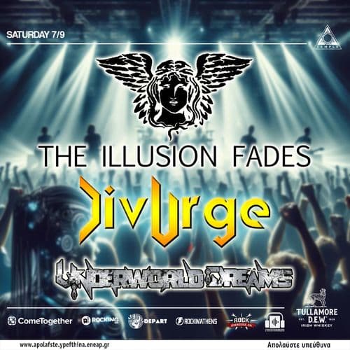 The Illusion Fades + DivUrge + Underworld Dreams live at Temple