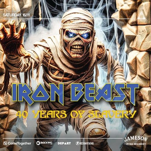 Iron Beast (Iron Maiden tribute) "40 Years of Slavery" anniversary live at Temple