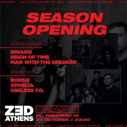 ZED//CLUB SEASON OPENING