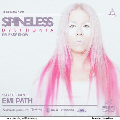 Spineless "Dysphonia" release show w/ Emi Path live at Temple