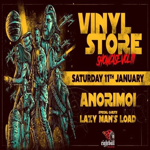 ANORIMOI live στο Eightball Club | Special guest: Lazy Man's Load | Vinylstore Live Showcase vol III