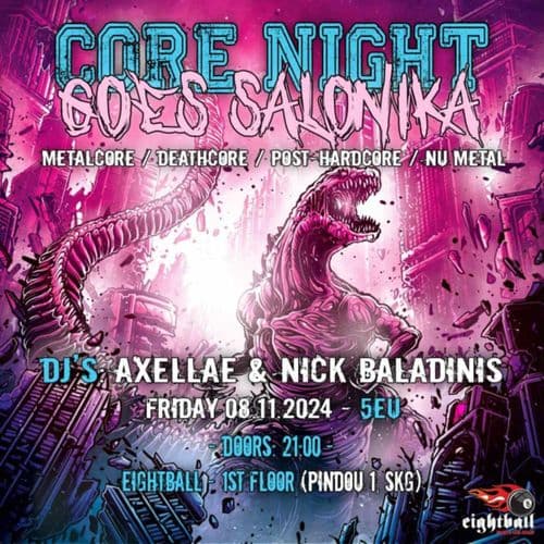 Core Night goes Salonika at Eighball Club