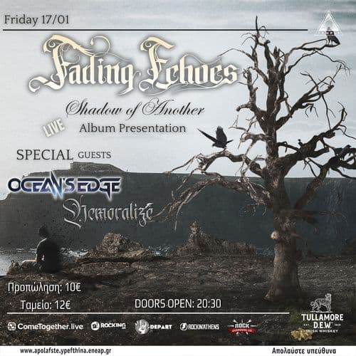 Fading Echoes - album presentation "Shadow of Another" w/ Ocean's Edge + Demoralize live at Temple Athens