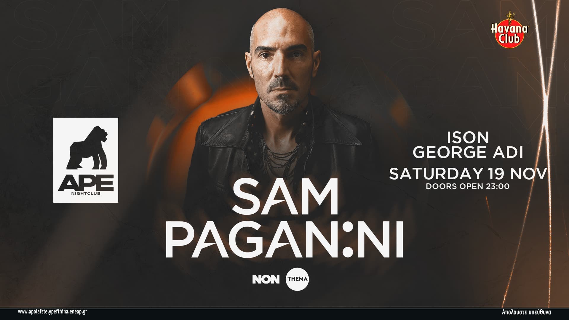 Ape Opening w/ Sam Paganini