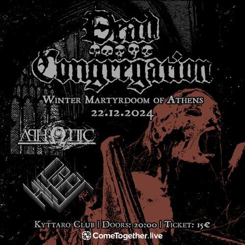 DEAD CONGREGATION / APHOTIC / KVADRAT live in Athens