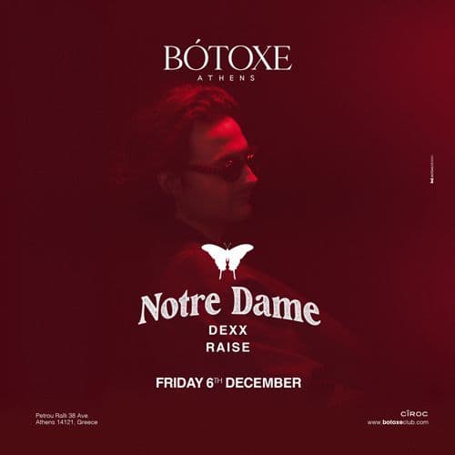 88 BUTTERFLY PRESENTS NOTRE DAME AT BOTOXE ATHENS