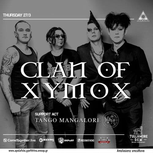 Clan of Xymox (NL) w/ support act: Tango Mangalore - live at Temple