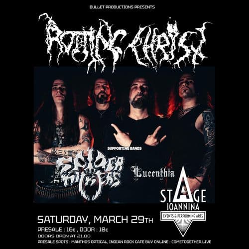 ROTTING CHRIST LIVE AT STAGE IOANNINA!