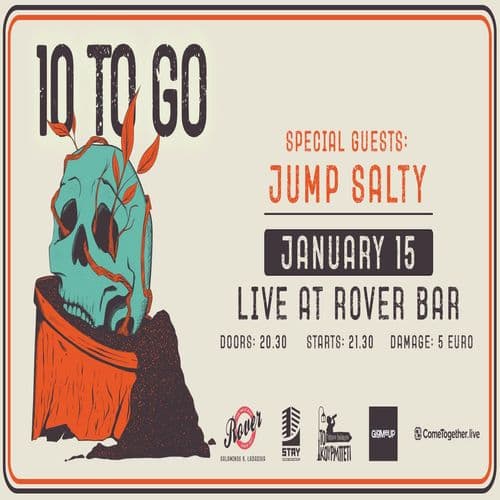 10 TO GO // JUMP SALTY στο Rover Bar