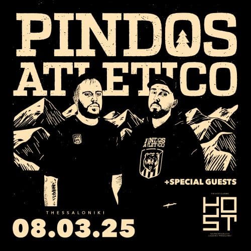 PINDOS ATLETICO live at the Host SKG