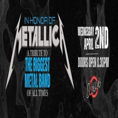 IN HONOR OF METALLICA // Tribute στο Rover Bar