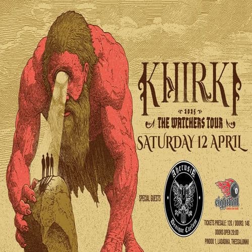 KHIRKI | Special Guests: AHERUSIA | Saturday 12.04.25 | Eightball Club in Thessaloniki