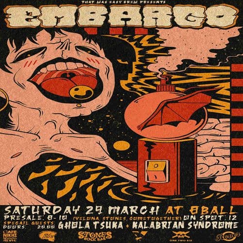 EMBARGO live στο Eightball Live Stage!