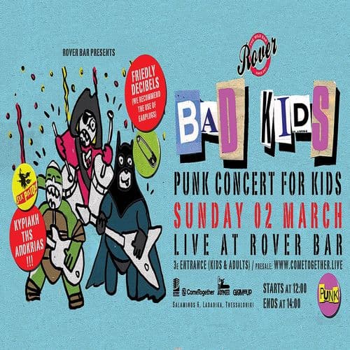 BAD KIDS || PUNK LIVE FOR KIDS στο Rover Bar