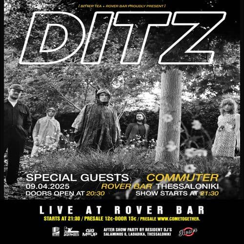 DITZ (UK) live at Thessaloníki w/ Commuter