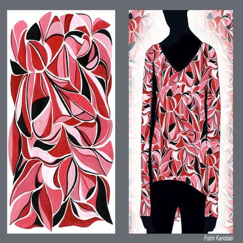 Εργαστήριο «Εξερευνώντας το Textile Pattern Design» με την εικαστικό Φωτεινή Καριωτάκη