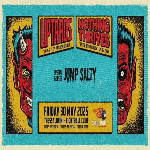 LIPTARDS X NOTHING THRIVES X JUMP SALTY @ EIGHTBALL