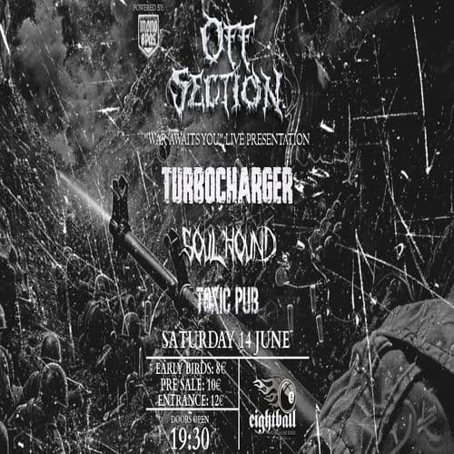 OFF SECTION // Eightball Club με τους Turbocharger, Soulhound και Toxic Pub
