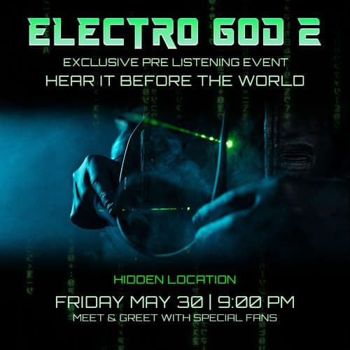 TAFF "ELECTRO GOD 2" PRE - LISTENING // 30.05.2025 // HIDDEN LOCATION