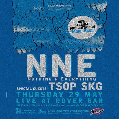 NOTHING N EVERYTHING (NNE) / TSOP SKG || THUR. 29.05 • Live @Rover Bar