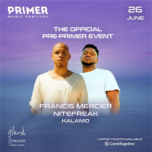 The Official Pre-PRIMER event w/ Francis Mercier & Nitefreak