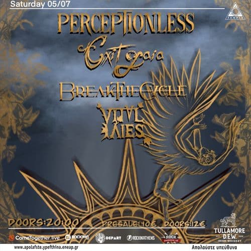 Perceptionless ,  Exit Gaia , Break the Cycle , Vital Ivies - live at Temple