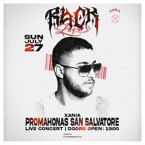 RACK 1% SUΜMER TOUR LIVE ΧΑΝΙΑ // 27.07.2025 // ΠΡΟΜΑΧΩΝΑΣ SAN SALVATORE