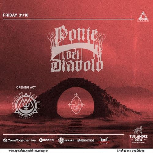 Ponte del Diavolo (IT) + opening act: Church Of The Sea -  live at Black Temple