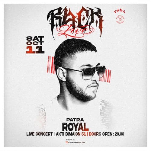 RACK 1% TOUR LIVE ΠΑΤΡΑ // 11.10.2025 // ROYAL