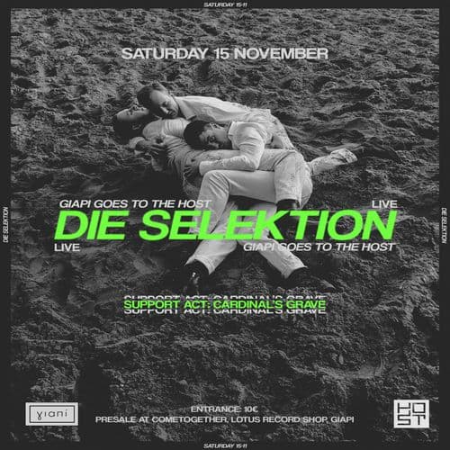 Γιαπί x OSM tapes present: Die Selektion(DE) live at The Host
