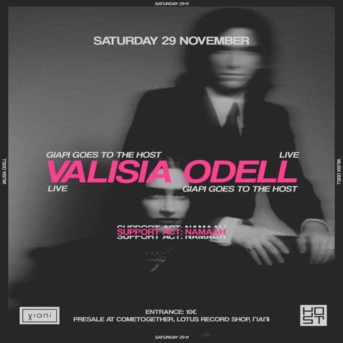 Γιαπί x OSM tapes present: Valisia Odell (ATH) live at The Host