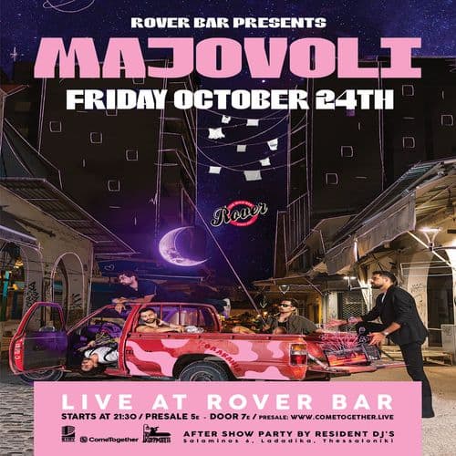 MAJOVOLI Live @ Rover Bar || FRI 24 OCT