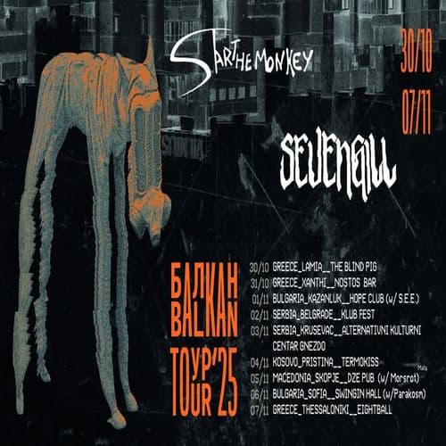 Sevengill & StartTheMonkey @Eightball (Balkan Tour 2025)
