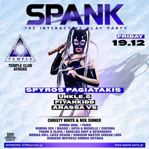 SPANK the interactive play party -  Xmas Intro event at Black Temple