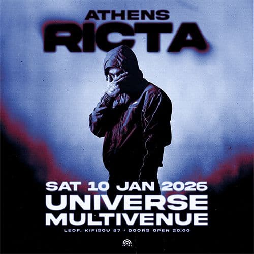 RICTA LIVE ΑΘΗΝΑ // 10.01.2026 // UNIVERSE MULTIVENUE