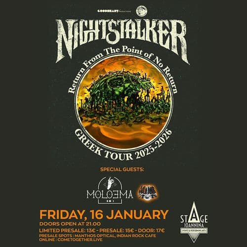 NIGHTSTALKER  LIVE AT STAGE IOANNINA!