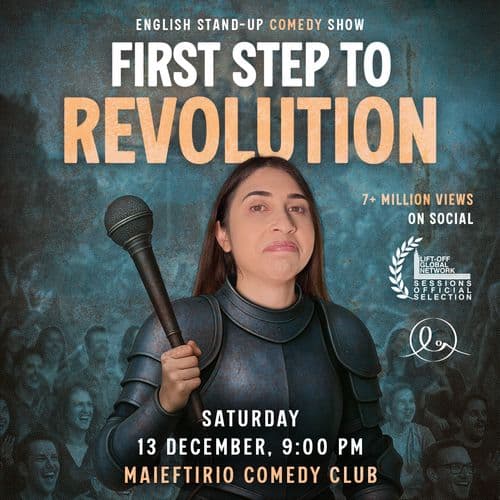 English Comedy | First Step to Revolution - Anna Ampatziani