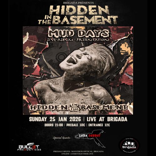 HIDDEN IN THE BASEMENT LIVE AT BRIGADA, IOANNINA!