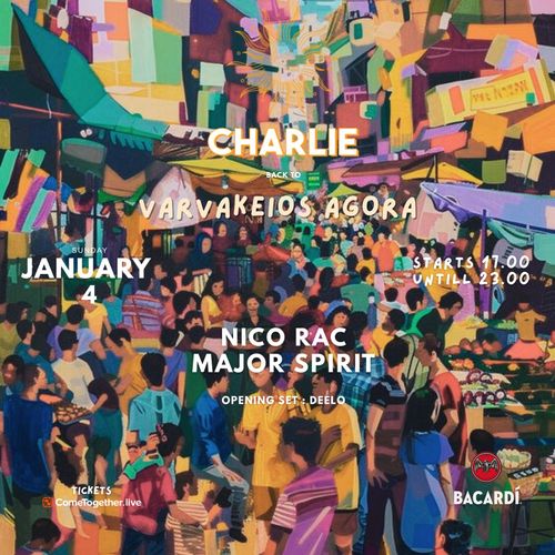 Charlie at Varvakeios Agora