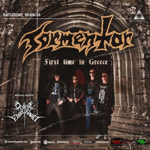 Tormentor (HU) w/ special guests: Order Of the Ebon Hand- live at Black Temple - first time in Greece !!!