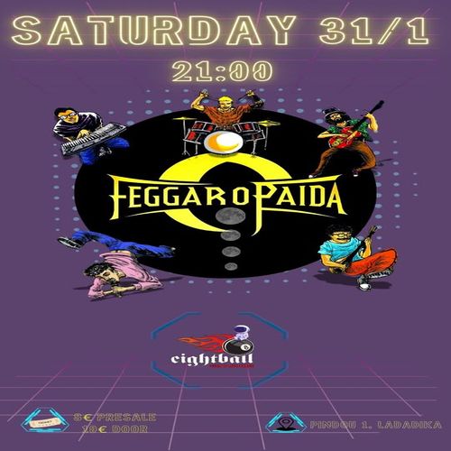 Φεγγαρόπαιδα Live στο Eightball Club