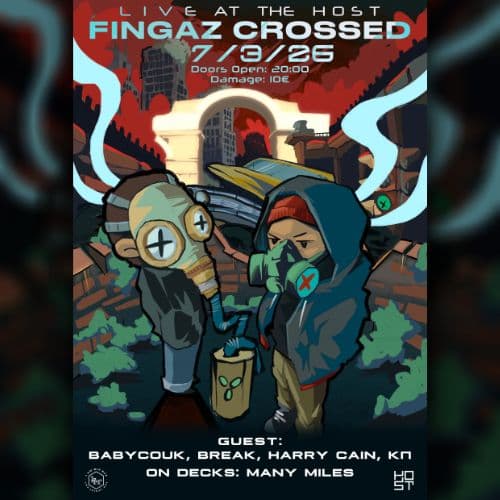 FINGAZ CROSSED live at the Host