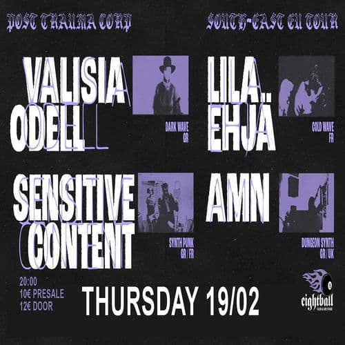 VALISIA ODELL - LILA EHJÄ - SENSITIVE CONTENT - AMN - @Eightball (Thessaloniki, Greece)