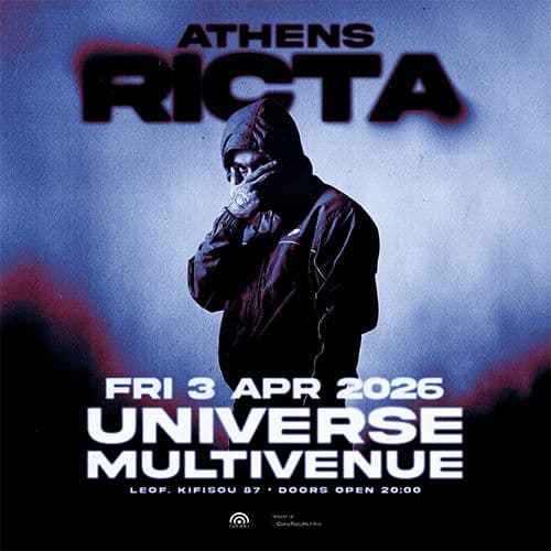 RICTA LIVE ΑΘΗΝΑ // 03.04.2026 // UNIVERSE MULTIVENUE