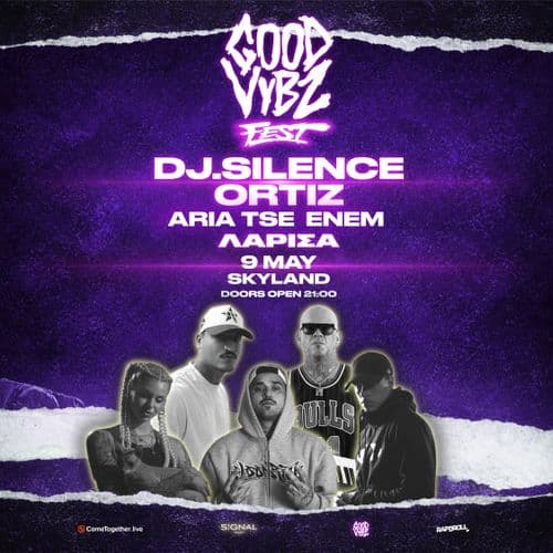 GOOD VYBZ FEST - DJ.SILENCE, ORTIZ & ARIA - LARISA