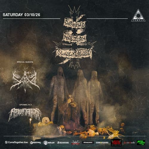 Darkened Nocturn Slaughtercult (DE) w/ special guests: SAD + opening act: Athanatos – live at Black Temple
