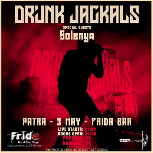 DRUNK JACKALS Live w. SOLENYA
