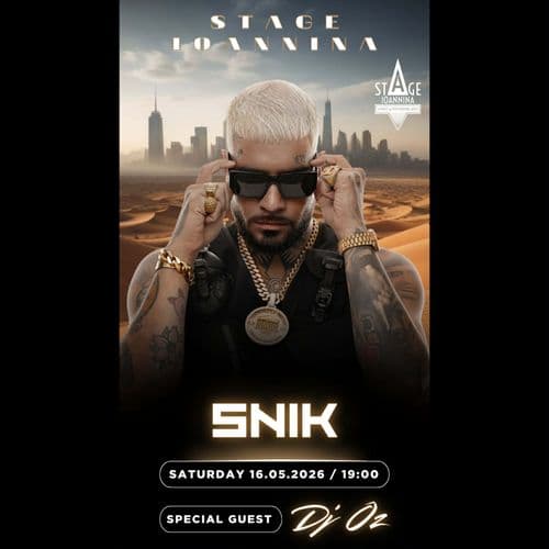 SNIK  LIVE AT STAGE IOANNINA !