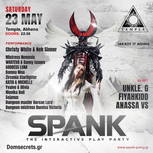 Spank party at Black Temple || Doors open 22:30