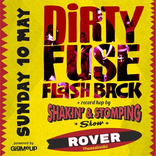 DIRTY FUSE live @ Rover || Shakin' & Stompin' show vol. 2 || ΚΥΡΙΑΚΗ 10 ΜΑΙΟΥ